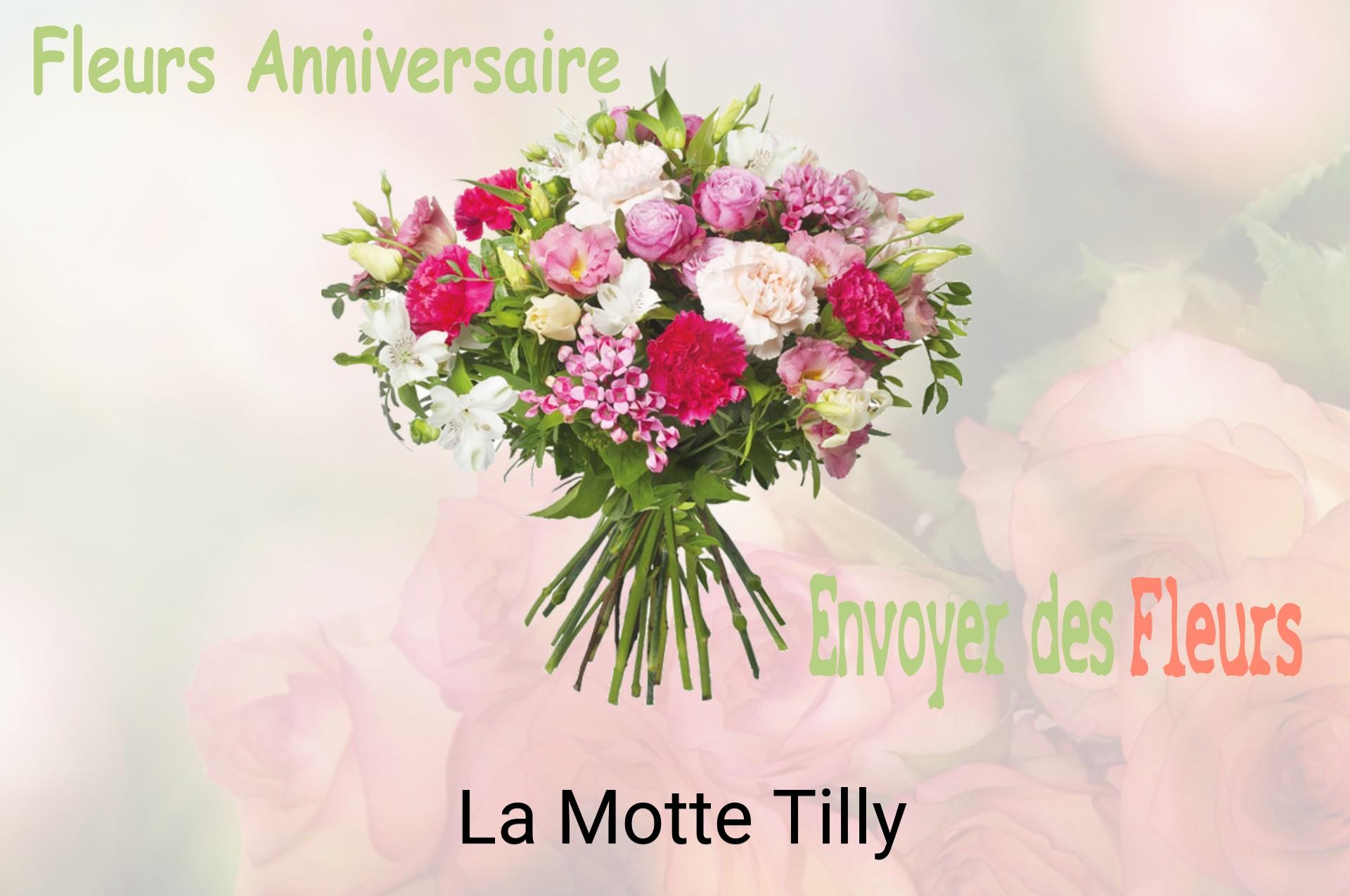 Bouquet de fleurs d’anniversaire livré à La Motte-Tilly