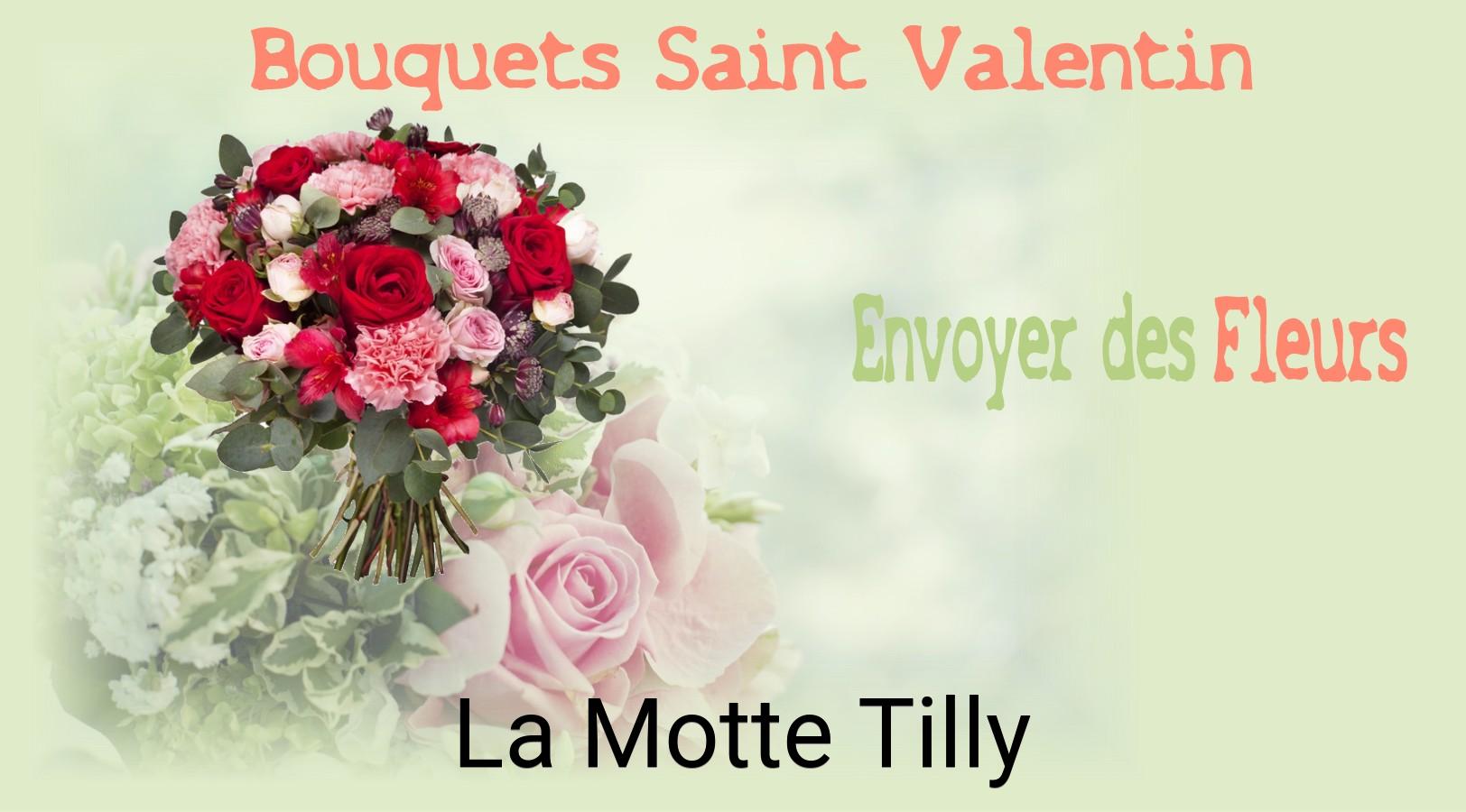 Roses de Saint-Valentin livrées à La Motte-Tilly
